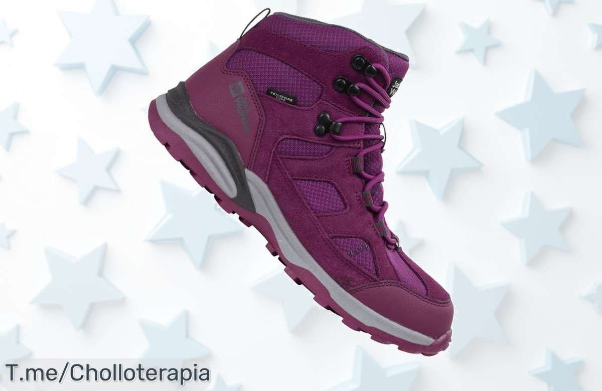 Descubre los Jack Wolfskin Trail Hiker Texapore Mid y mantén a tu pequeño aventurero seco en cada exploración. ¡Super chollo de oferta única, compra ya antes que se agoten!