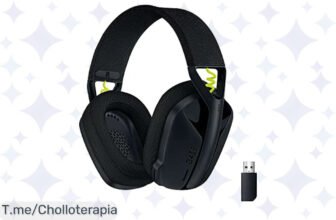 Descubre los Logitech G435: Auriculares inalámbricos ultra ligeros con 18 horas de batería y micrófonos duales, ¡no te pierdas este ofertón y cómpralos ya antes de que se agoten!