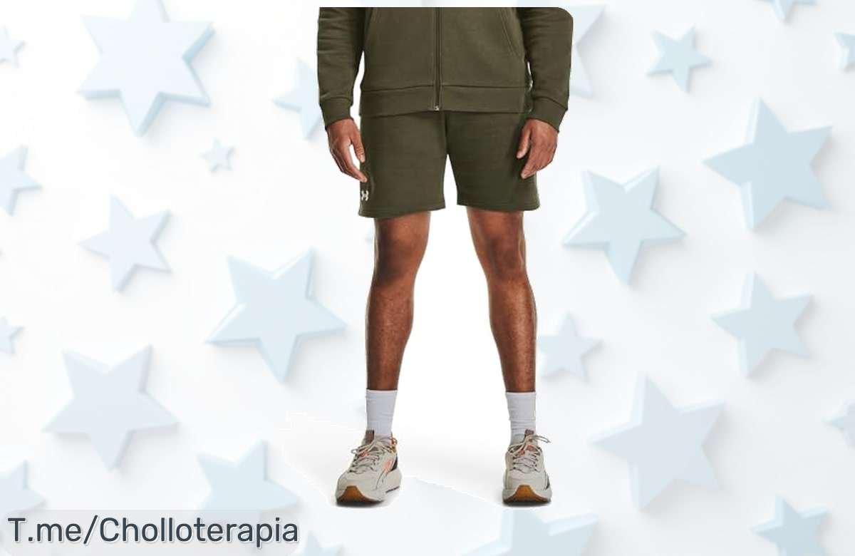 Descubre los Shorts Under Armour, el super chollo que te hará sentir fresco y ligero en tus aventuras. ¡Aprovecha este ofertón antes de que se agoten! Compra ya.