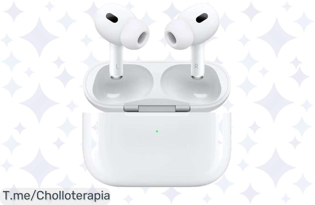 ¡Descubre los nuevos AirPods Pro y disfruta de un sonido premium como nunca antes! Aprovecha este ofertón por tiempo limitado, no te quedes sin ellos ¡Compra ya!