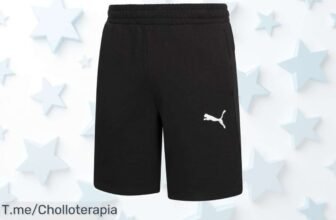 Descubre los pantalones cortos PUMA teamGOAL: Comodidad y estilo que te harán brillar ¡Super chollo por tiempo limitado, no dejes pasar esta oportunidad única!