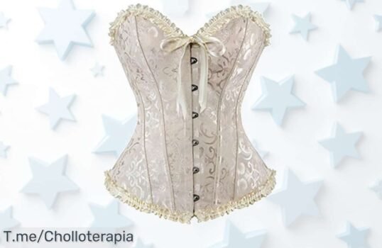 Deslumbra con nuestro corset blanco a un precio loco: aprovecha el súper descuento y luce espectacular, ¡actúa ahora que la oferta es limitada!