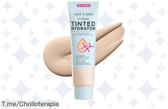 Despierta tu belleza con Bare Focus Tinted Hydrator, la crema hidratante que ilumina y resalta tu piel Aprovecha este ofertón de precio loco antes que se agote