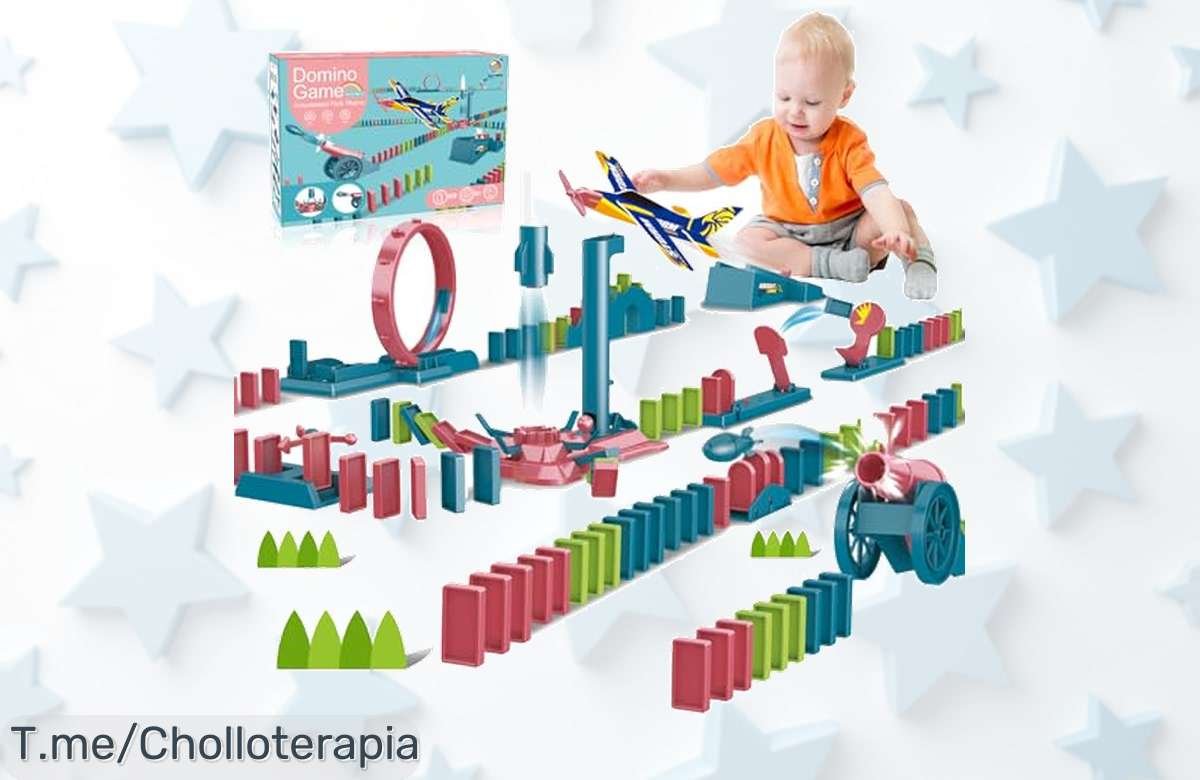 Diviértete a lo grande con Formizon: 600 Piezas de Dominó Tren para horas de diversión en familia. Aprovecha este ofertón antes que se acabe y hazlo tuyo ya mismo.