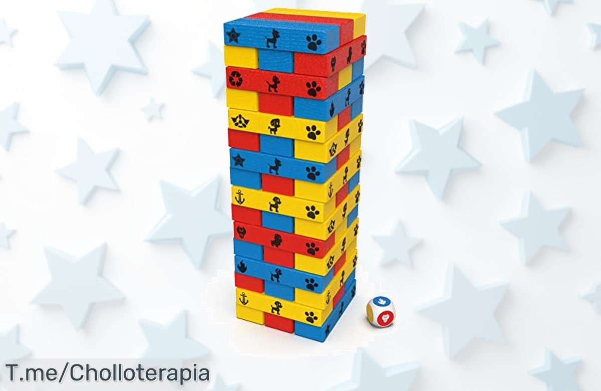 Diviértete a lo grande con Torre Patrulla Canina, el juego que desata risas en familia. ¡No te pierdas este super chollo y sorprende a tus peques ahora mismo!