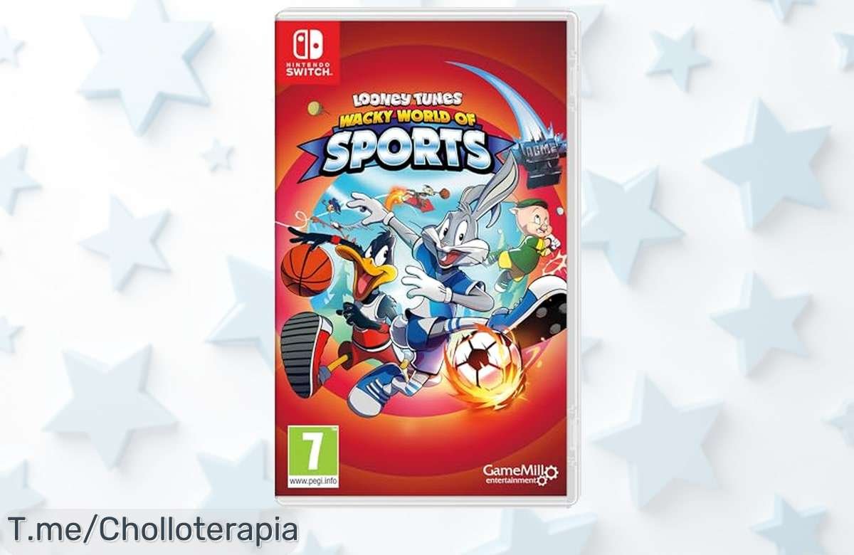 Diviértete con Looney Tunes: Wacky World of Sports en Nintendo Switch a precio loco, minijuegos divertidos para toda la familia. Oferta limitada, ¡compra ya antes de que se agote!