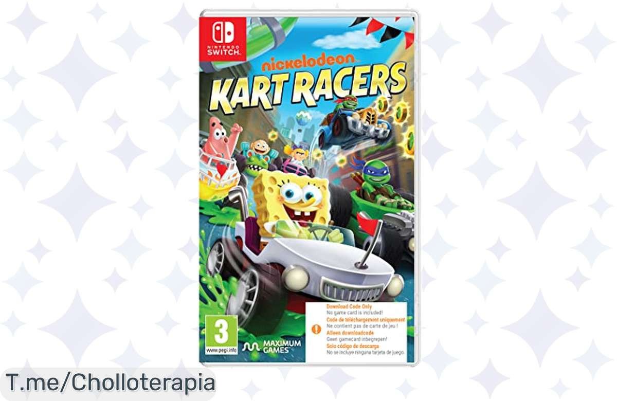Diviértete sin parar con Nickelodeon Kart Racers, elige a tu personaje favorito y vive pistas llenas de slime. ¡No te pierdas este ofertón limitado! Corre ya antes de que se agote.