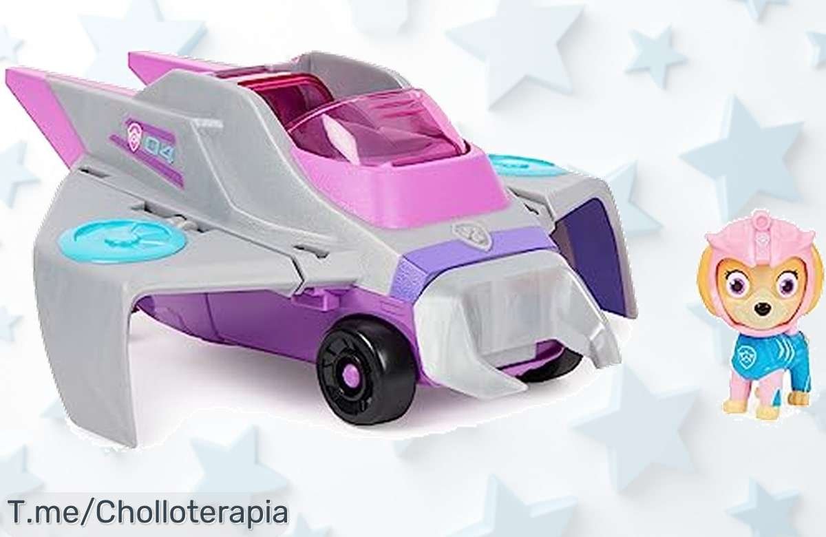 El super chollo de Patrulla Canina: Figura de Skye y su vehículo transformable a un precio loco, ¡diversión garantizada en rescates! Aprovecha antes que se agote, compra ya.
