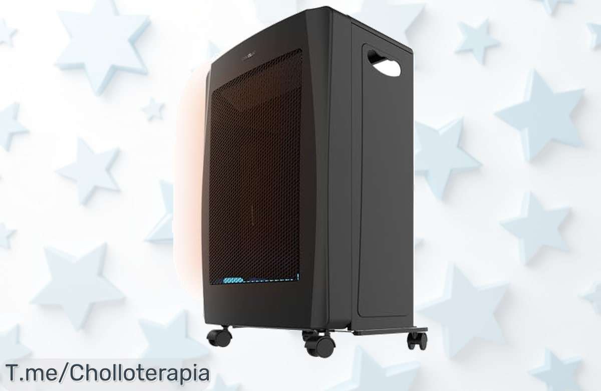 Estufa de gas Cecotec ReadyWarm 4200 BlueFlame: Calor instantáneo y portátil a un precio loco, ideal para cualquier espacio. ¡Aprovecha este ofertón antes que se acabe!