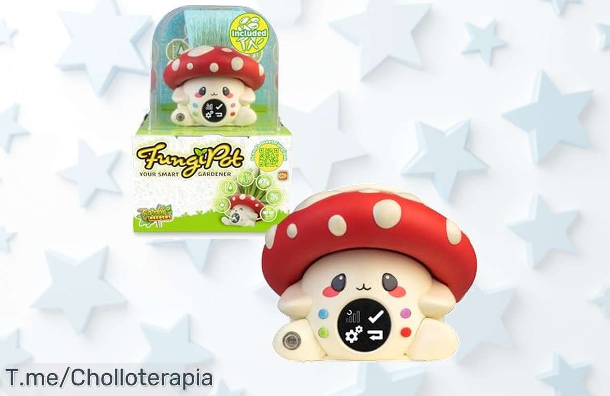 FungiPot: la maceta inteligente que convierte el cuidado de plantas en un juego emocionante, ¡con descuento brutal y oferta limitada! Aprovecha este super chollo ya mismo.