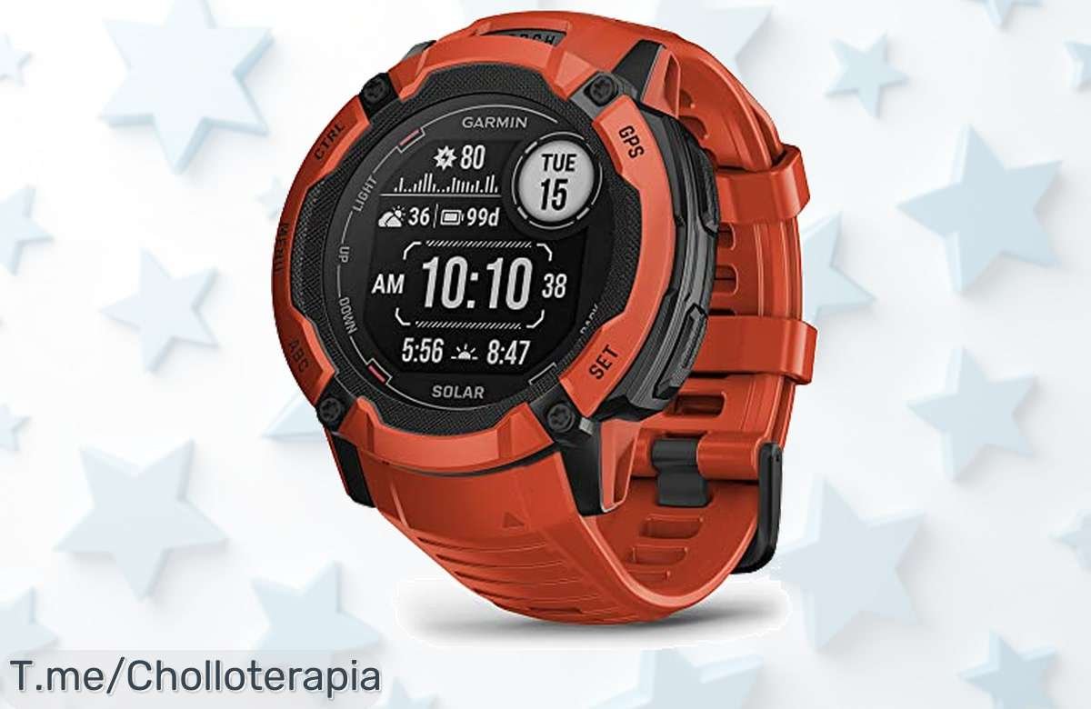 Garmin Instinct 2X Solar: La linterna que ilumina tus noches de carrera, con batería solar ilimitada. ¡Atrapa este ofertón único antes que se agote!