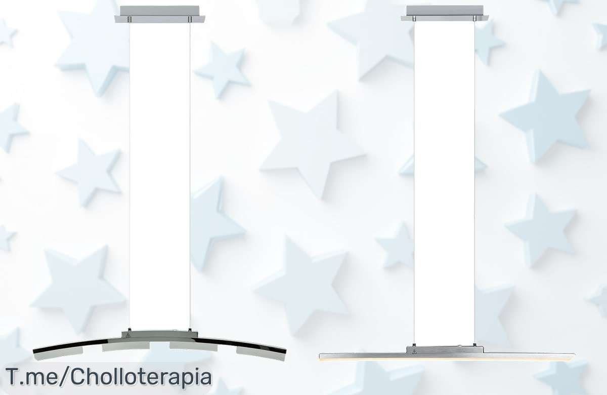 Haz brillar tu hogar con nuestra lámpara LED colgante, diseño moderno y luz suave. ¡Super chollo en oferta limitada! Compra ahora antes de que se agoten y disfruta un precio loco.