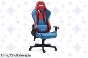 Haz de tus partidas una experiencia épica con la silla gaming MUWO Hero: comodidad asombrosa y estilo brutal a precio loco ¡No te quedes sin la tuya, actúa ya!