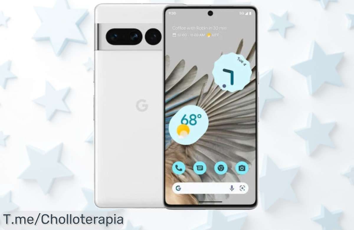 Hazte con el Google Pixel 7 Pro 5G a un precio loco, disfruta de su pantalla OLED y siente la velocidad del procesador Google Tensor G2 ¡ofertón limitado que no puedes dejar pasar!
