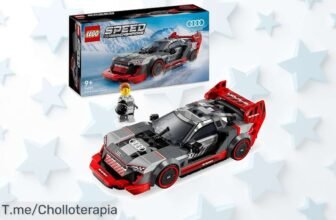 Hazte con el increíble LEGO Speed Champions Audi S1 eTron Quattro a un precio loco y disfruta de la diversión en velocidad que nunca has visto ¡Compra ahora antes de que se agote!