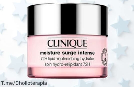 Hidrata tu piel como nunca con Moisture Surge Intense de CLINIQUE, un super chollo que transforma tu rostro ¡Compra ya y despídete de la sequedad para siempre!