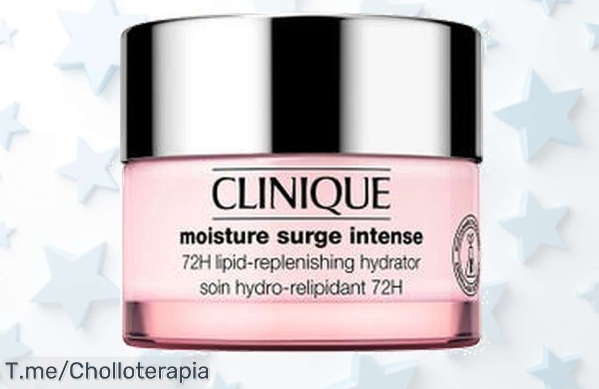 Hidrata tu piel como nunca con Moisture Surge Intense de CLINIQUE, un super chollo que transforma tu rostro ¡Compra ya y despídete de la sequedad para siempre!
