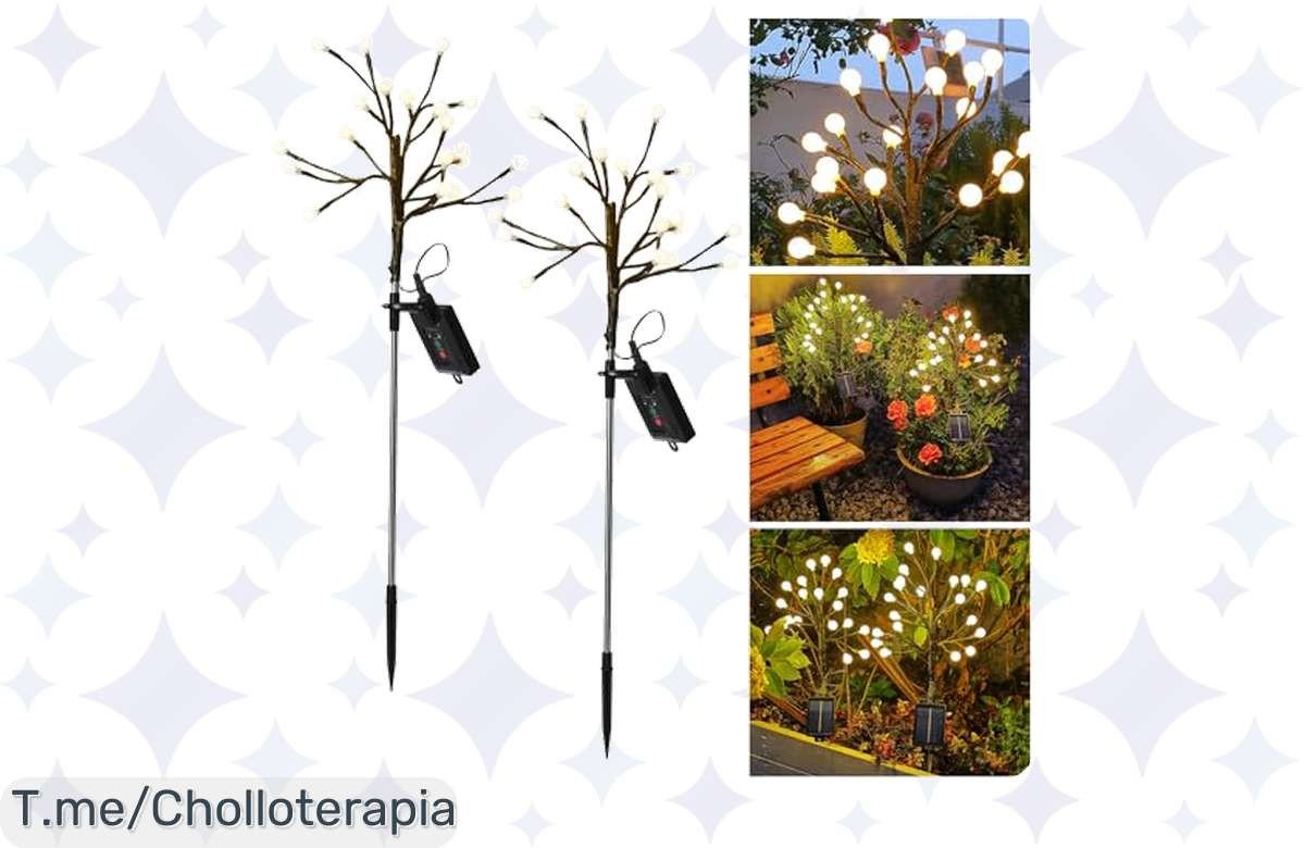 Ilumina Tu Jardín Con Las Luces Solares Journeyside: 8 Modos Únicos Para Cada Ocasión A Un Precio Loco, ¡Aprovecha Este Ofertón Antes De Que Se Acaben!