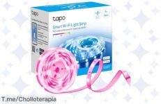 Ilumina tu hogar con la Tira LED TPLink Tapo L9005: control desde el móvil y 16 millones de colores Oferta única, no te quedes sin este super chollo, compra ya antes que termine