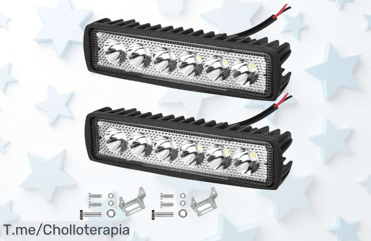 Ilumina tu vida con los increíbles Focos LED a un precio loco, con 1200LM y resistencia al agua. Aprovecha este ofertón antes de que se agoten. ¡Compra ya!