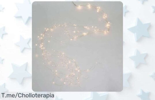 Ilumina tus noches con la Cadena de luces LED Pureday a un precio loco: crea momentos mágicos en tu hogar, ¡ofertón limitado! ¡Haz clic y lleva la magia ya!