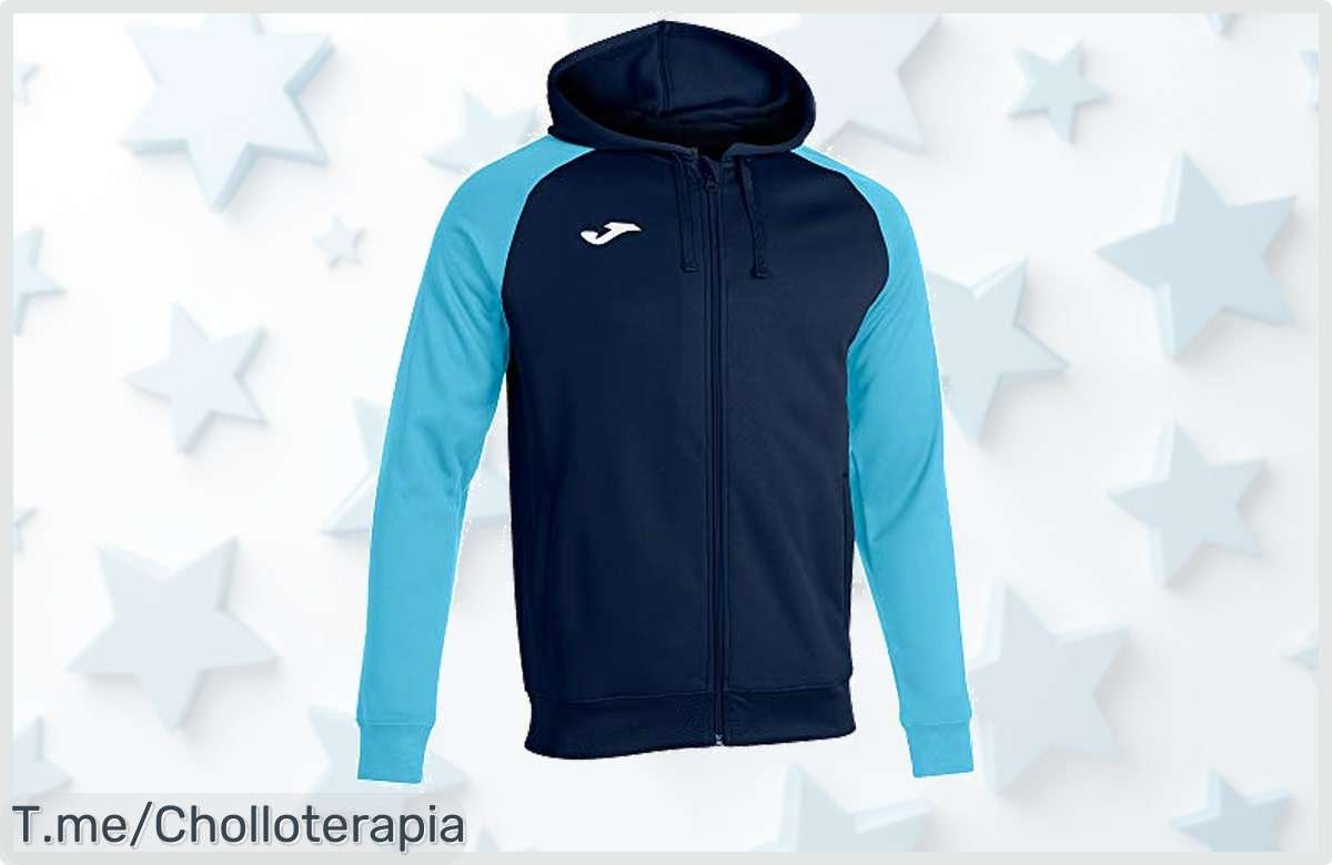 Impulsa tu estilo con la Joma Academy IV Sudadera, una oferta única que realza tu look y te brinda libertad de movimiento. ¡Aprovecha este chollo antes de que se agote!