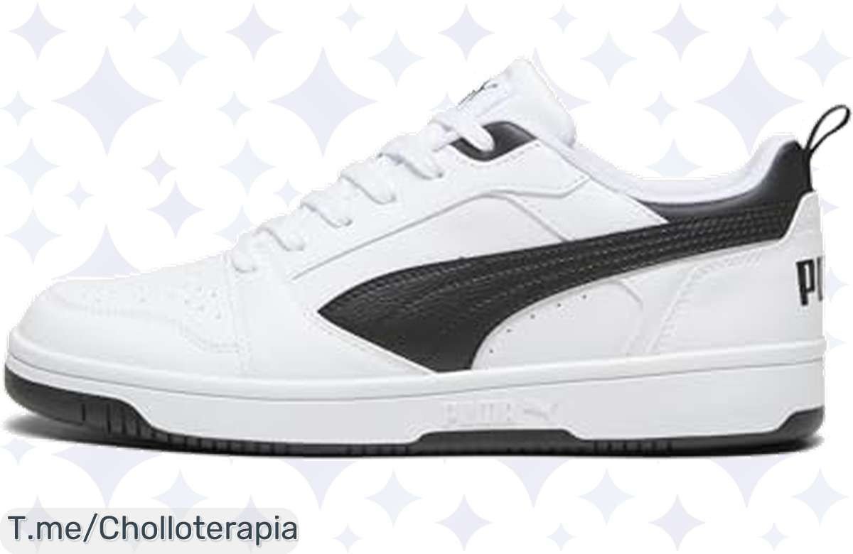 Impulsa tu estilo con las PUMA Rebound V6 Low, ¡combinan comodidad y durabilidad a un precio loco! No te quedes sin las tuyas, stock limitado y oportunidad única.