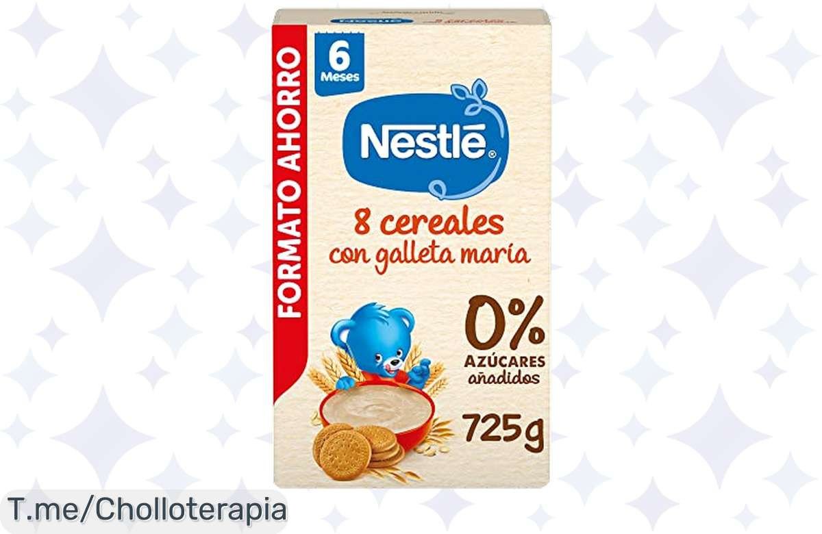 Increíble papilla de cereales para tu bebé con 50% de hierro diario, ¡ofertón que no puedes dejar pasar! Asegura su salud y bienestar hoy mismo, haz clic ya antes que se acabe.