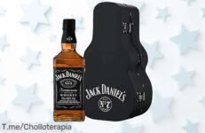 Jack Daniel's Old No 7: ¡Descubre el super chollo del momento! Suave y en un estuche de guitarra, sorprende y brilla en tus reuniones Oferta limitada, no la dejes pasar