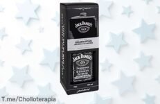 Jack Daniel's Tennessee con petaca original a precio loco: aroma de vainilla y naranja que te hará sonreír ¡No dejes pasar este ofertón limitado, actúa ya!