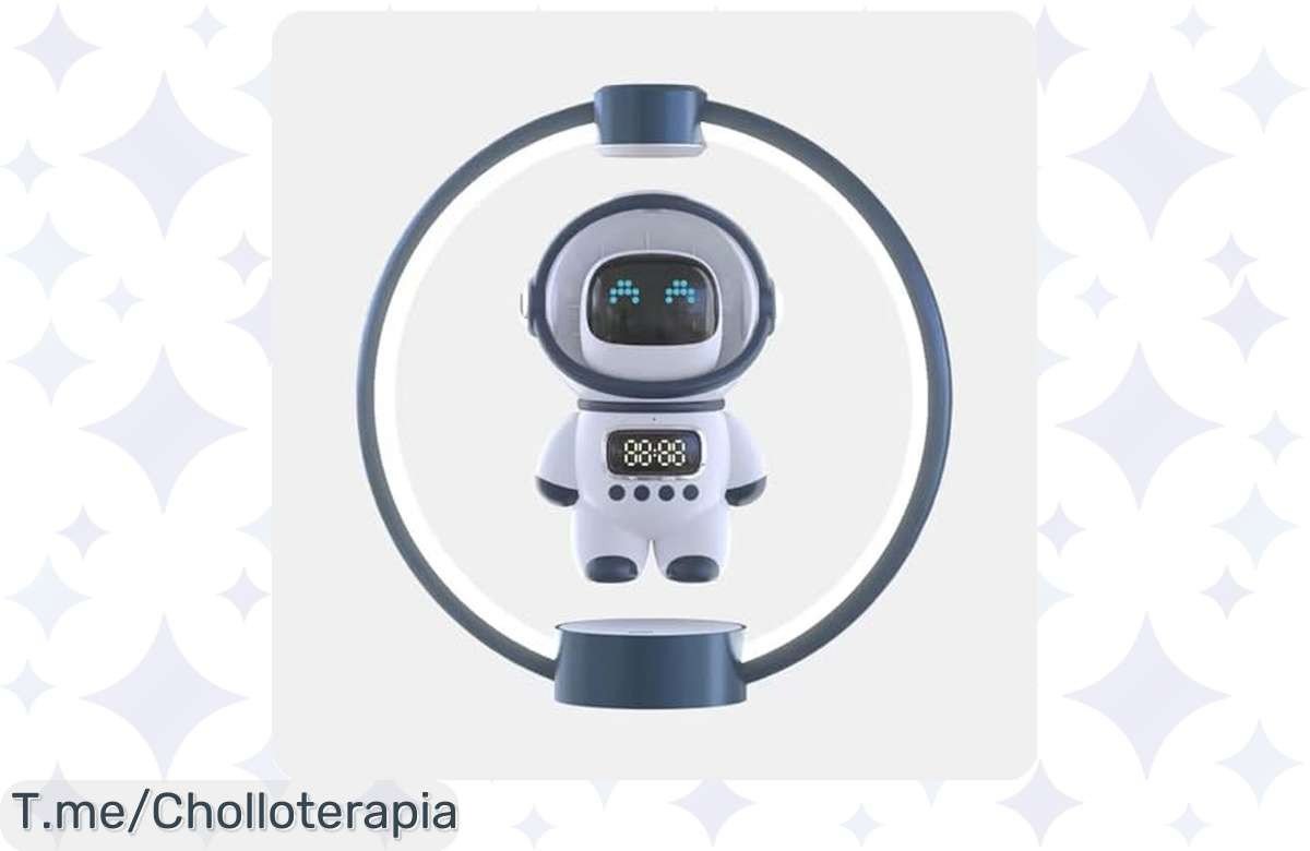 Lámpara Flotante Astronauta en Ofertón Limitado: Diseño Mágico y Sonido Envolvente que Transformará Tu Espacio. ¡No Pierdas Esta Oportunidad Única de Sorprender!