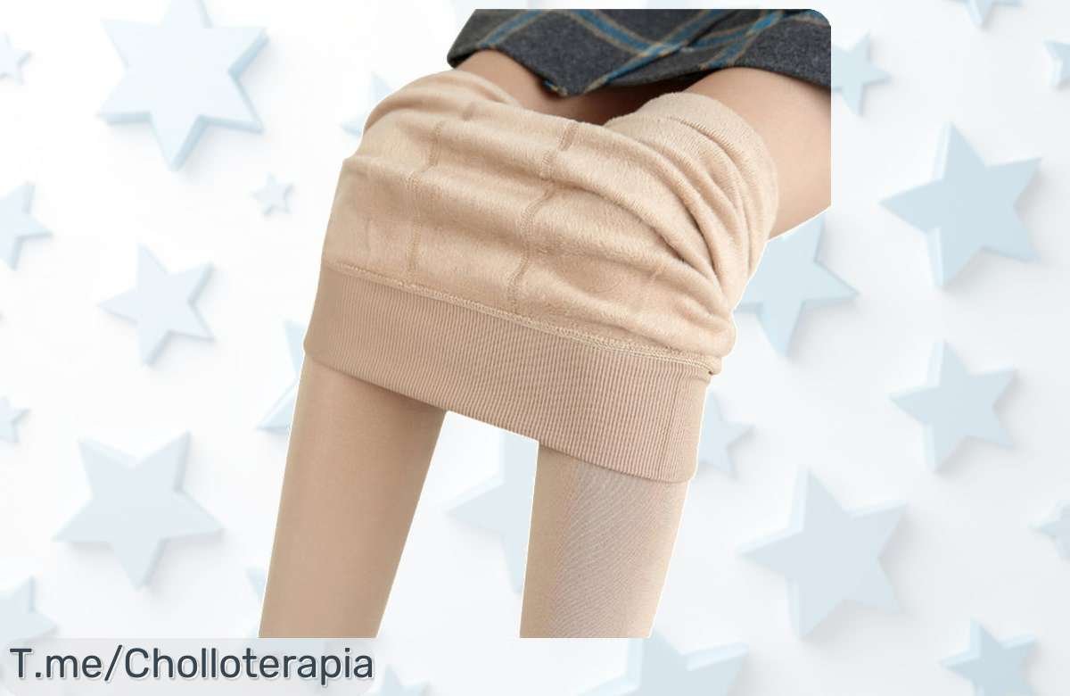 Leggings de invierno súper suaves y cómodas con cintura alta: ¡ofertón único para lucir espectacular mientras disfrutas del frío! ¡No te quedes sin las tuyas, compra ya!