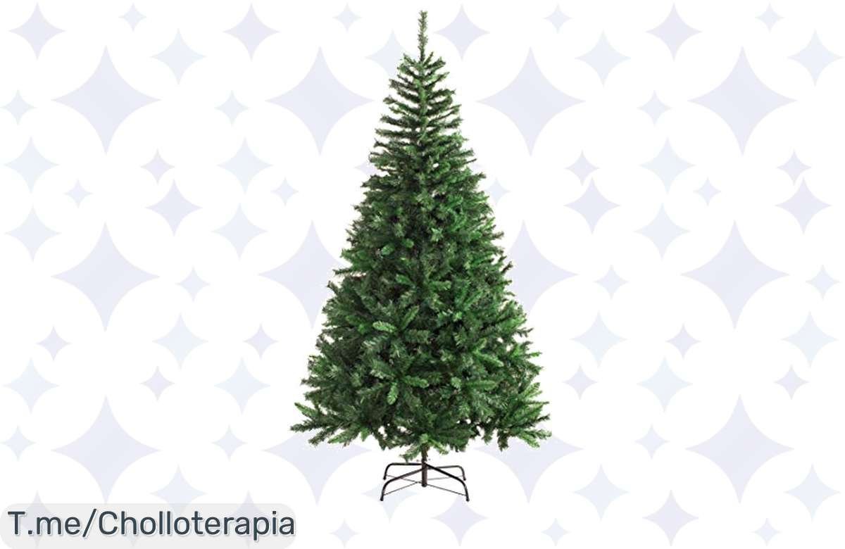 Llega la Navidad con el árbol de tus sueños, fácil de montar y guardar. ¡No te pierdas este super chollo navideño! Compra ahora y siente la magia antes que se acabe.