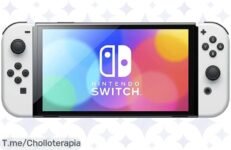 Llévate la Nintendo Switch OLED a un precio loco y vive momentos de diversión épica con ediciones especiales ¡No te quedes sin ella, compra ya antes que se agote!