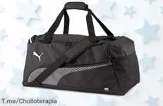 Llévate la PUMA Fundamentals Sports Bag y descubre el estilo moderno que necesitas para el gimnasio Super chollo con comodidad excepcional, ¡aprovéchalo antes de que se acabe!