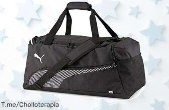 Llévate la PUMA Fundamentals Sports Bag y descubre el estilo moderno que necesitas para el gimnasio Super chollo con comodidad excepcional, ¡aprovéchalo antes de que se acabe!