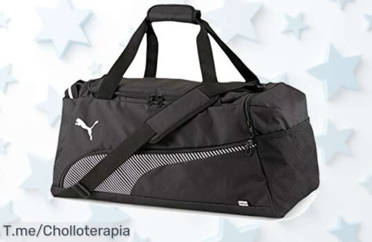 Llévate la PUMA Fundamentals Sports Bag y descubre el estilo moderno que necesitas para el gimnasio Super chollo con comodidad excepcional, ¡aprovéchalo antes de que se acabe!