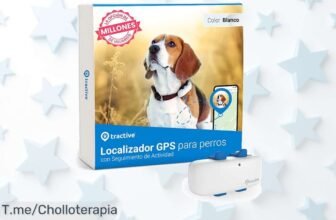 Localiza a tu perro al instante y cuídalo como se merece con el Tractive GPS, un super chollo que no puedes dejar escapar ¡Oferta limitada, actúa ya!