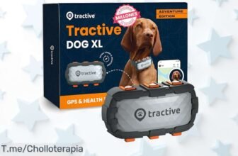 Localiza a tu perro en segundos con el Tractive GPS XL Adventure, un super chollo que asegura su libertad y seguridad ¡Aprovecha esta oferta limitada antes de que se agote!