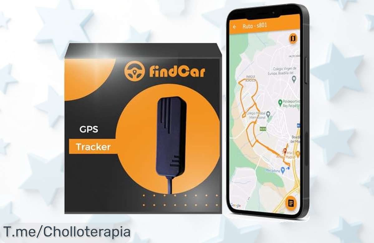 Localiza tu vehículo al instante con el rastreador GPS findCar, instalación fácil y alertas inmediatas a un precio loco. ¡Compra ya antes de que se agote esta oferta única!