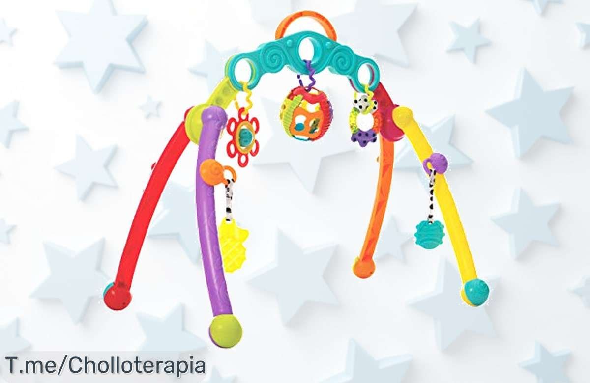 Manta de Juego Multicolor Playgro a precio loco: ¡un super chollo que entretiene a tu bebé durante horas! No te quedes sin ella, oferta limitada solo por tiempo.