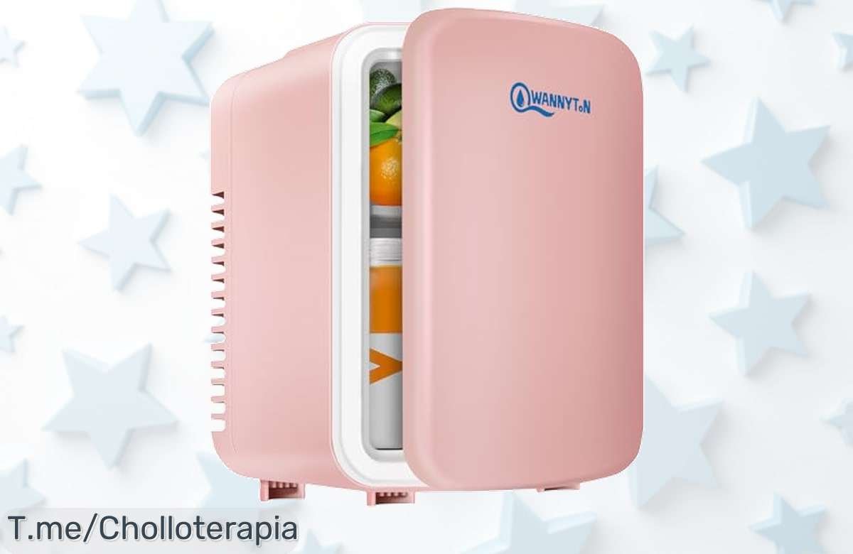 Mini nevera portátil WANNYTON: 4L de frescura y calor a donde vayas, aprovecha el descuentazo único y llévatela antes de que se acabe ¡Es tu oportunidad!