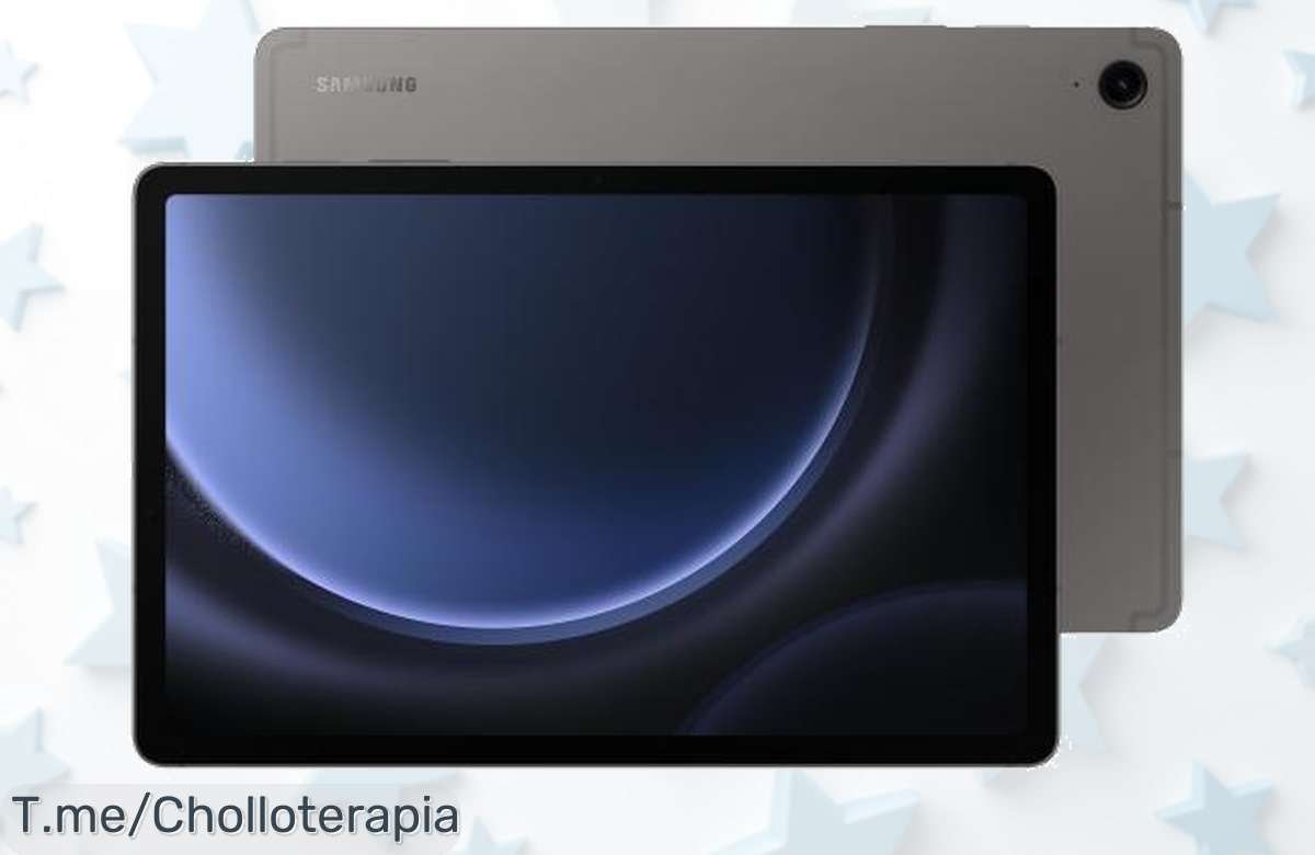 No dejes escapar este ofertón: ¡Tablet Samsung Galaxy Tab S9 FE con 6 GB de RAM y S Pen incluido a un precio loco! Compra ahora antes de que se agote esta joya única.