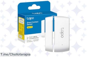 No dejes pasar este super chollo: TPLink Tapo T110, el sensor inteligente que cuida tu hogar y te alerta al instante ¡Compra ahora antes de que se agoten!