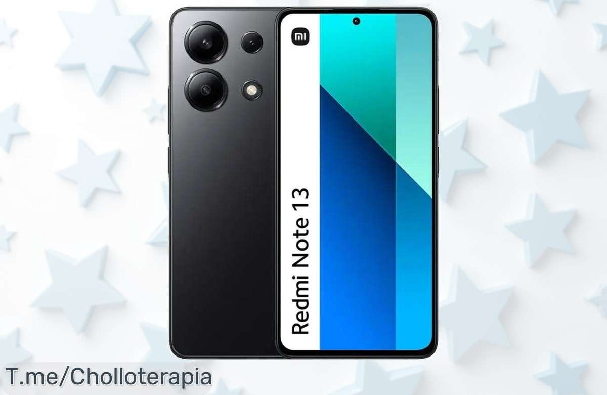 No te pierdas el ofertón del año: Xiaomi Redmi Note 13 con cámara de 100MP y pantalla AMOLED ¡a un precio loco! Solo por tiempo limitado, actúa ya y llévatelo.