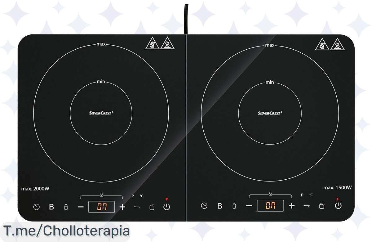 Placa de inducción doble a un precio loco: cocina rápida y eficiente con el mejor rendimiento. ¡Aprovecha este ofertón antes de que se agote!