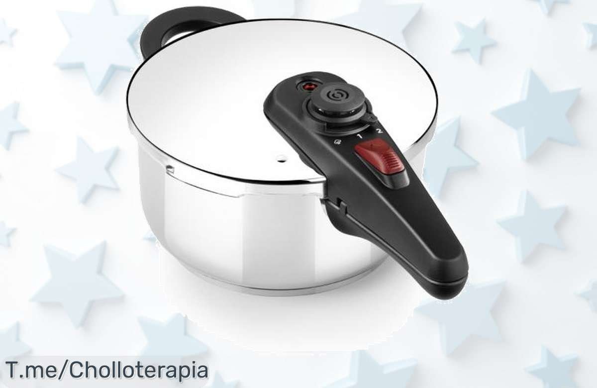 Potencia tu cocina con la olla a presión Allure: ¡recetas rápidas y saludables en minutos! Aprovecha este super chollo antes de que se acabe, compra ahora y sorprende a todos.