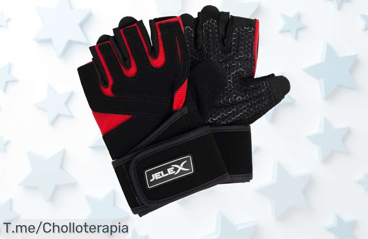Potencia tu entrenamiento con los JELEX Power Premium: guantes acolchados que maximizan tu comodidad y rendimiento. ¡Aprovecha este ofertón limitado antes de que se acabe!