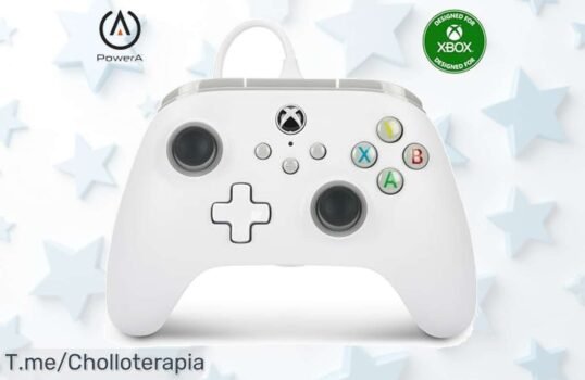 Potencia tu juego con el Mando PowerA para Xbox Series X|S a precio loco, diseño ergonómico y experiencia completa; ¡aprovecha este ofertón antes de que se agote!
