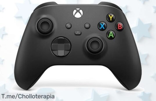 Potencia tus juegos con el Mando Xbox Carbon Black, personalízalo y juega sin parar ¡Aprovecha este super chollo antes de que se agote!